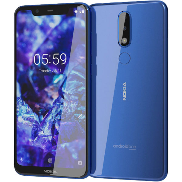 Nokia 5.1 Plus màu xanh
