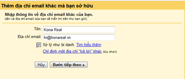 Cách chuyển tiếp email Yandex sang Gmail