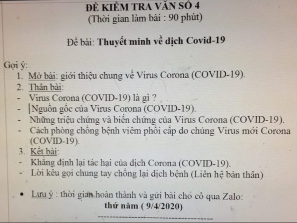 Dịch bệnh Virus Corona - Covid-19