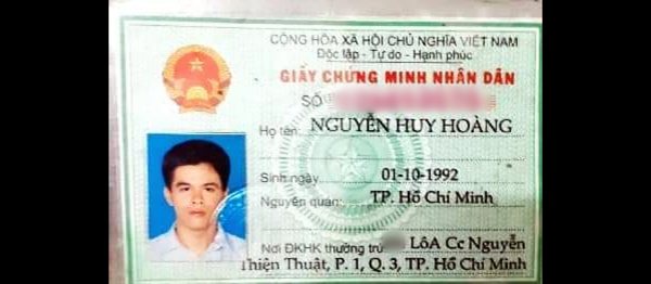 Nguyễn Huy Hoàng 1992 quận 3