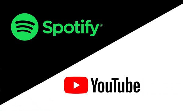 Logo Youtube Spotify