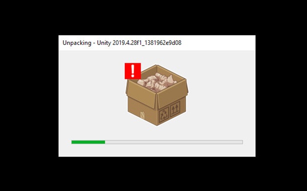 Lỗi Unpacking Unity