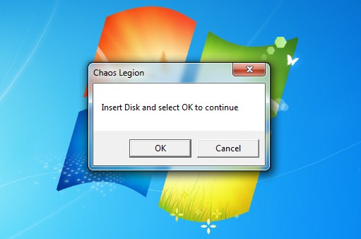 Lỗi game insert disk
